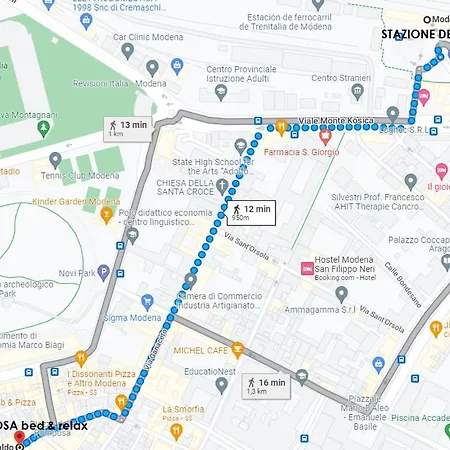 Appartement Ca' Pomposa Bed & Relax Modène