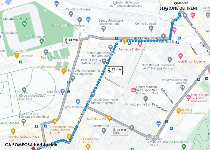 Апартаменти Ca' Pomposa Bed & Relax Модена